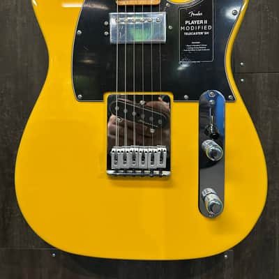 BRAND NEW 2025 Fender Player II Modified Telecaster SH Sunshine Yellow w/ Gig Bag image 2