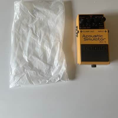 Boss AC-3 Acoustic Simulator (Dark Gray Label) 2006 - Present - Yellow image 2