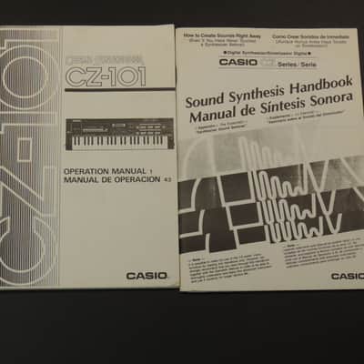 Casio CZ-101 Operation Manual & Sound Synthesis Handbook [Three Wave Music] image 1