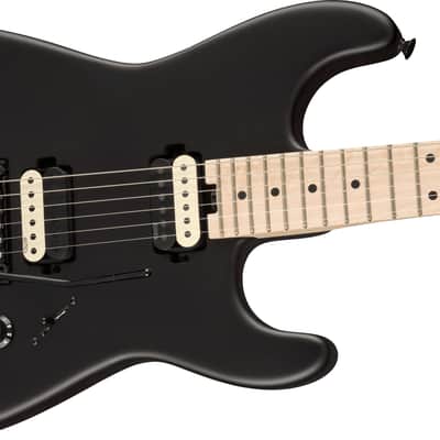 Charvel Jim Root Signature Pro-Mod San Dimas Style 1 HH FR M, Maple Fingerboard, Satin Black image 3