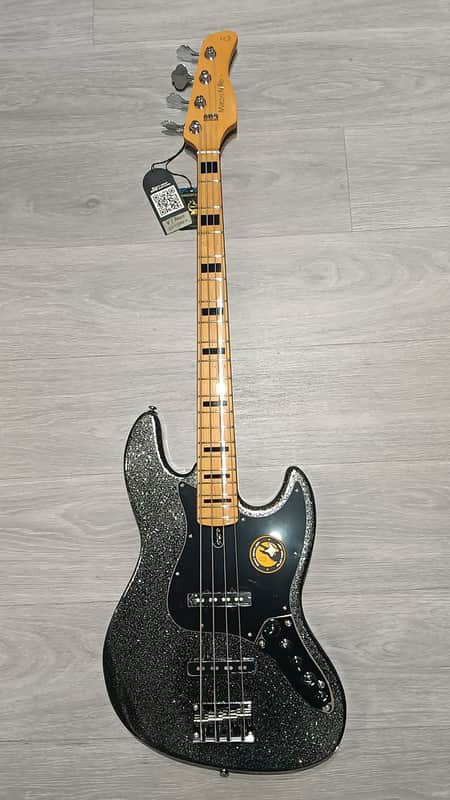 Marcus Miller V7 Alder-4 (2nd Gen) - Sparkle Black image 1