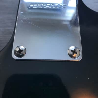 Fernandes Vandalism stratocaster Black image 2