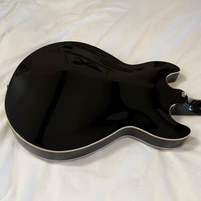 Harley Benton HB-35 (ES-335) Semi-Hollow Body Electric Guitar - Free Pro Setup image 8