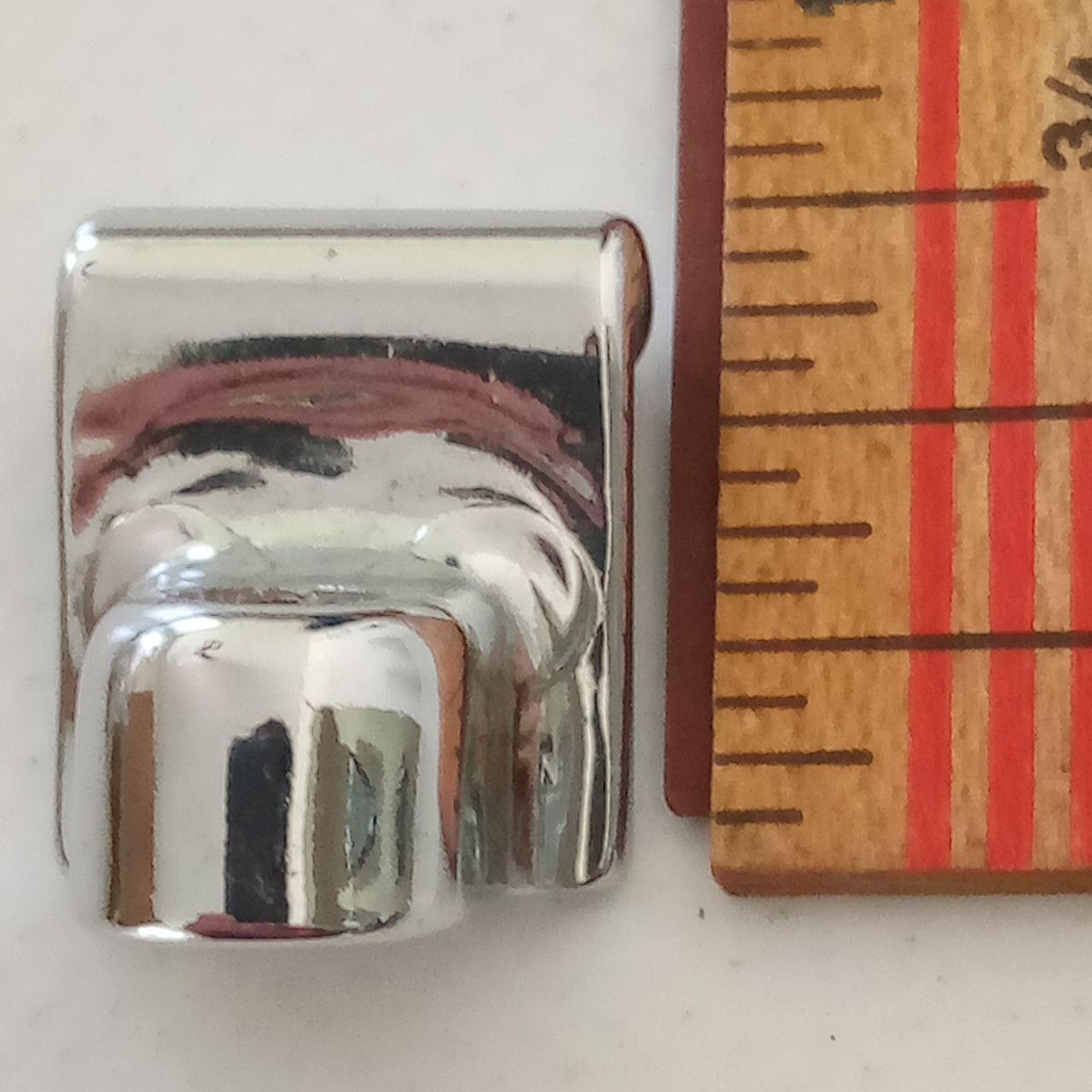 Leedy&Ludwig 1+ Chrome-Brass Tension T-Rod Clip Single-Flange Tom/Snare Drum COB — main photograph
