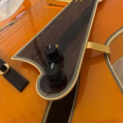 D'Angelico Excel Series Style B Throwback Hollowbody Electric Guitar with USA Seymour Duncan Floating Mini Humbucker Vintage Natural - Vintage Natural image 18