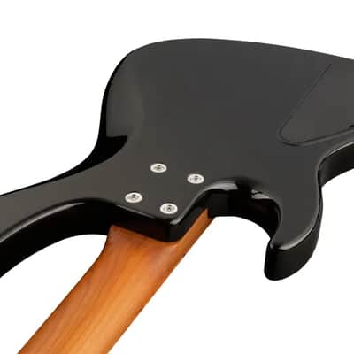Sadowsky MetroExpress 24-Fret Modern Bass, Morado Fingerboard, 4-String - Solid Black High Polish image 6
