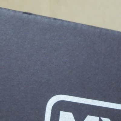 very lightly handled / mostly very clean MXR EMPTY BOX for M148 Micro Chorus Reissue (NO pedal) +original Instructions, original Warranty/Registration & MXR Quick Guide (2010s-2020s) BOX: black cardboard w/silver color MRX logo / LABELS yellow & black image 14