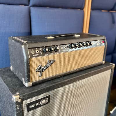 Fender FEIC Showman Amplifier 1965 - Blackface pre CBS tube amp image 2