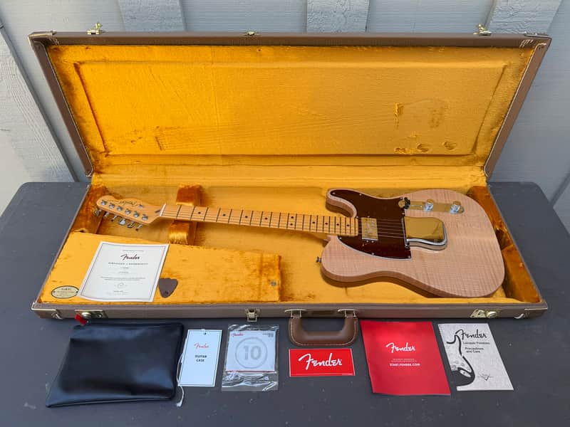 Fender Fender Rarities Collection FLAMED MAPLE TOP Chambered Telecaster Solid Body Electric Guitar 2019 image 1