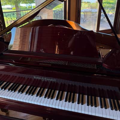 Kohler & Campbell KCG-650 6'5" grand piano - polished mahogany image 2