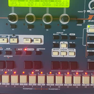Yamaha RM1x Sequence Remixer 2000s - Blue image 7