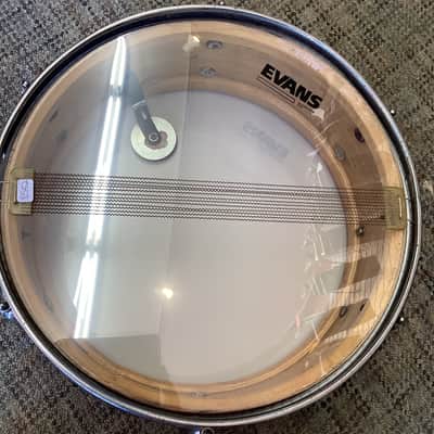 Ludwig No. 491 Pioneer 5x14" 6-Lug Snare Drum with Keystone Badge 1968 - 1969 - Mahogany Lacquer image 9