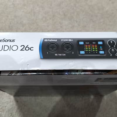 PreSonus Studio 26C 2x4 USB-C Audio / MIDI Interface USED Good - 2nd Hand image 4