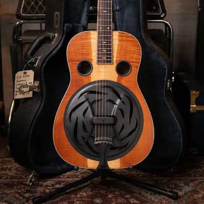 Beard Guitars Legacy E Model Round Neck - Custom Natural with Two Tone Upper Bout image 13