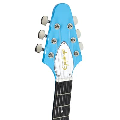 Epiphone Flying V 70s Maui Blue - Electric Guitar image 4
