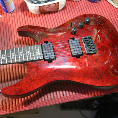 Schecter C-1 Apocalypse  - Red Reign image 9