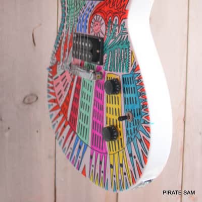 Gretsch  Custom art guitar  Ignite Jet Club HH  "  Hot Times in the City" " image 8