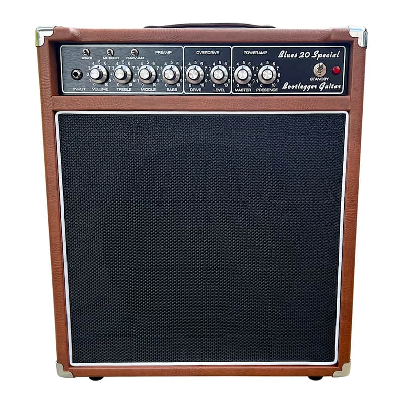 BootLegger Guitar Blues 20 2023 -Dumble Clone Brown Analog Tube Hand Wired image 1