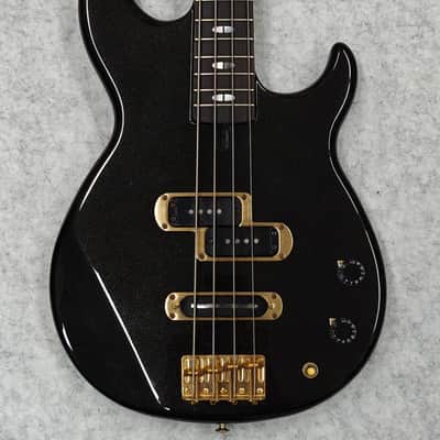 1990 Yamaha BB3000 MIJ vintage precision jazz pj bass guitar black image 3