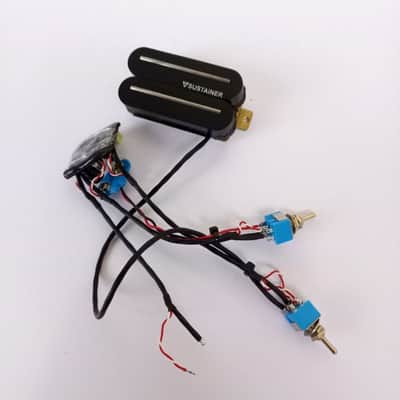 Veyz Sustainer Humbucker Pickup System - Bill Lawrence L500XL Design | Hosco Japan Push Push Potentiometers | Not A Sustainiac Stealth Pro Nor Bill Lawrence L500XL | image 7