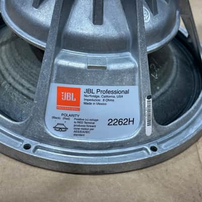 JBL Professional 2262H 12" 8 Ohm Woofer Speaker #001 (LOT OF 2) THS image 5