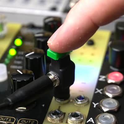 Mini Mute Switch / Latching On/Off Toggle switch for Eurorack and Modular Synth / 3.5mm / 0hp image 1