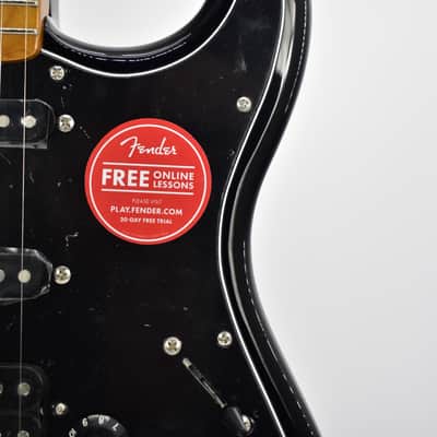 Squier Classic Vibe '70s Stratocaster HSS with Maple Fretboard 2021 Black 3643gr image 5