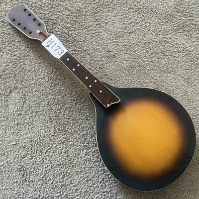 Sunburst 8 String Mandolin DIY Project, Spruce Top, Mahogany Body, Rosewood Fingerboard image 1