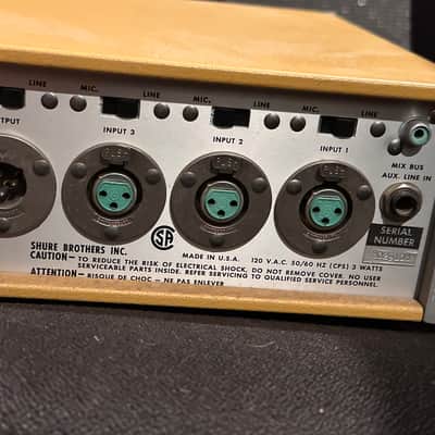 Shure SE30 Gated Compressor Mixer Tame Impala 1980s? image 10