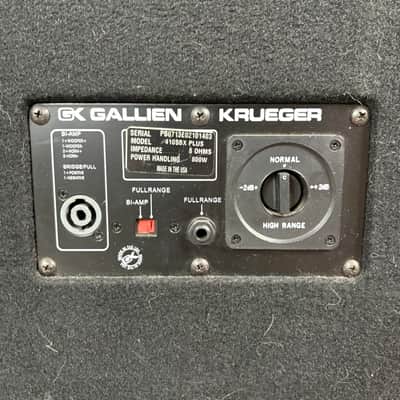2014 Gallien-Krueger 410SBX PLUS 800 Watt 4x10 8 Ohm Bass Guitar Speaker Cabinet! image 7