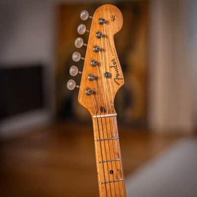 Fender Stratocaster 1955 - Sunburst Bild 5