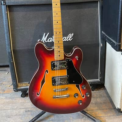 Fender Modern Player Starcaster Guitar 2014 - 2017 - Aged Cherry Burst image 1