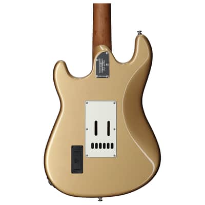 Ernie Ball Music Man Cutlass HT SSS Electric Guitar, Golden Delicious image 5