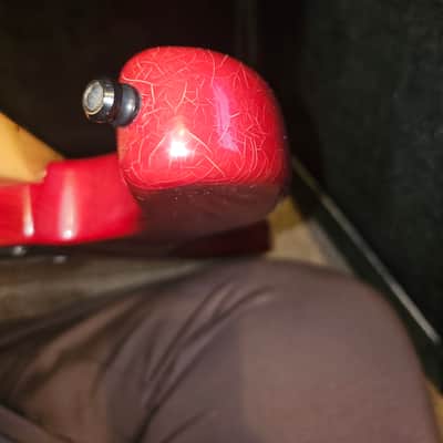 Fender Precision Bass Cherry red image 9