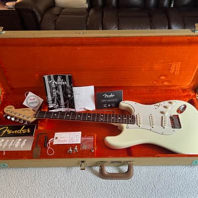 Fender Jeff Beck Artist Series Stratocaster with Hot Noiseless Pickups 2001 - Present - Olympic White image 1