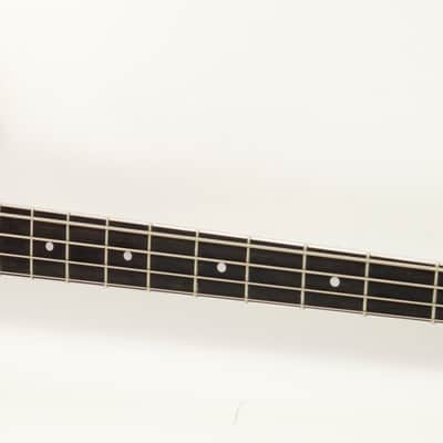 James Trussart Steelcaster Bass (2005) Shiny Gator Engraved (Holey) image 12