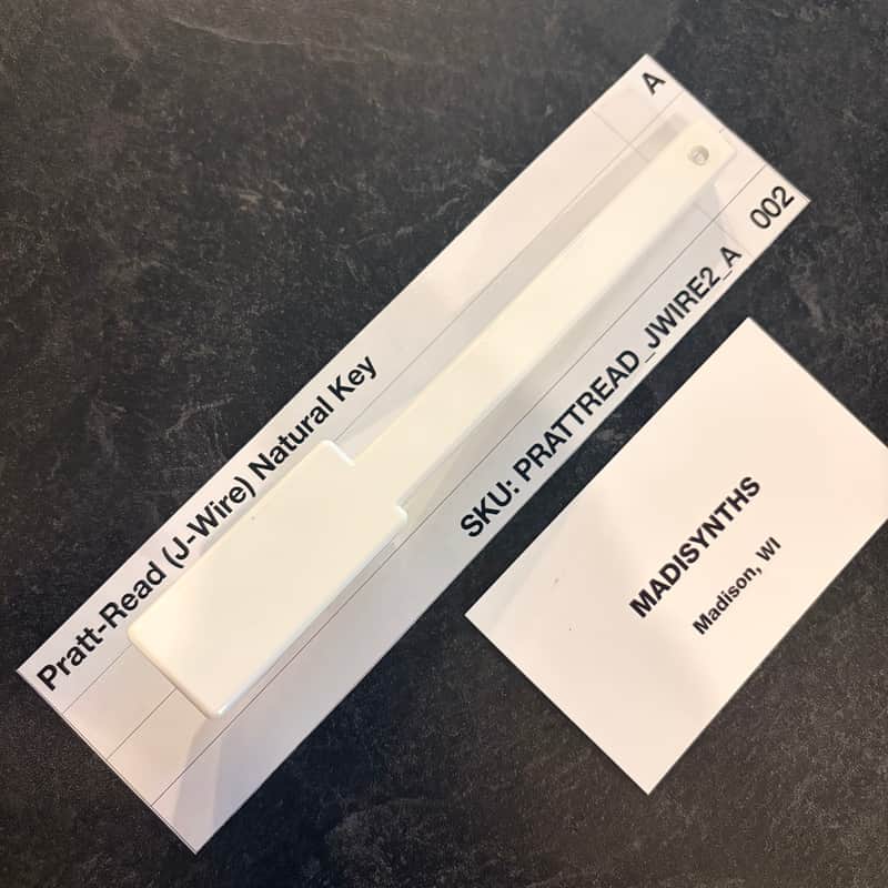 ORIGINAL Pratt Read Replacement A Key (J-Wire Keybeds) for ARP 2500/2600, Moog Minimoog, Oberheim OBX/OBXa/OB8, Sequential Prophet-5/10, PPG Wave 2.2, EML 500, and more image 1