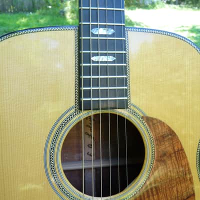Foley 1993 Foley Boutique Guitar #93, Martin 332 Thinline. Original Hard Case ED Foley, E.A.Foley 19 image 6