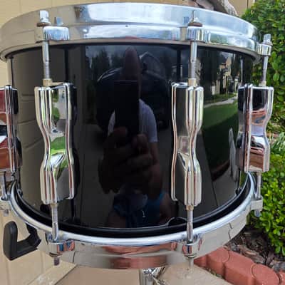 RARE 🥁😱💥🥁Tama  Artstar Cordia Mastercraft 8x14  80's  - Piano Black image 17