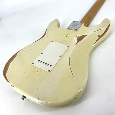 2009 Fender Road Worn 60’s Stratocaster – Olympic White image 8