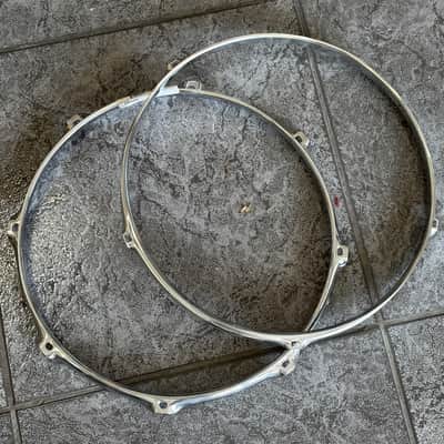 13" Drum Hoop – 8-Lug – Chrome Steel – Set of 2 image 2