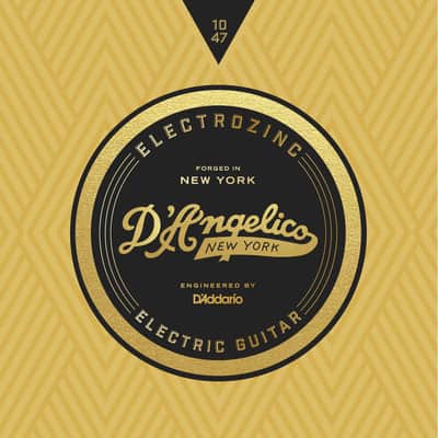 D'Angelico DAJ1047 Electrozinc Jazz Guitar Strings - Extra Light (10-47)