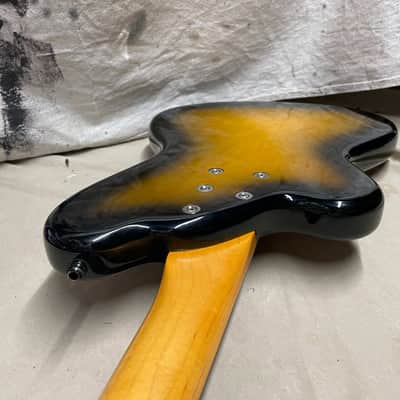 Italia Imola Chambered Semi-Hollow Body 4-String Bass with Case - 34" scale image 20