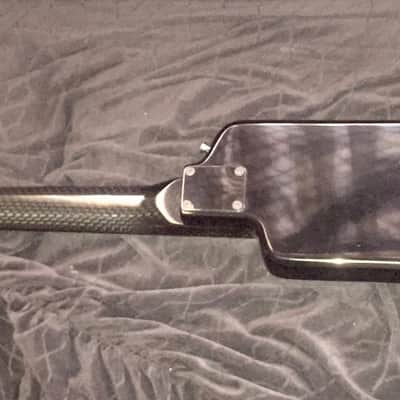 Modulus "Flight 4-SP" headless 4 string bass + custom HSC - extremely rare, 1983, black image 14
