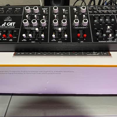 Behringer Cat Duophonic Analog Synthesizer 2020 - Present - Black