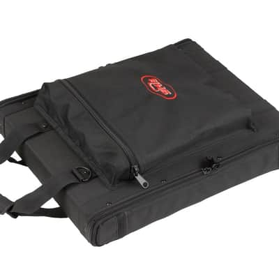 SKB 1u Space Soft Rack Case Padded Bag for Wireless Systems Guitar Effects image 2