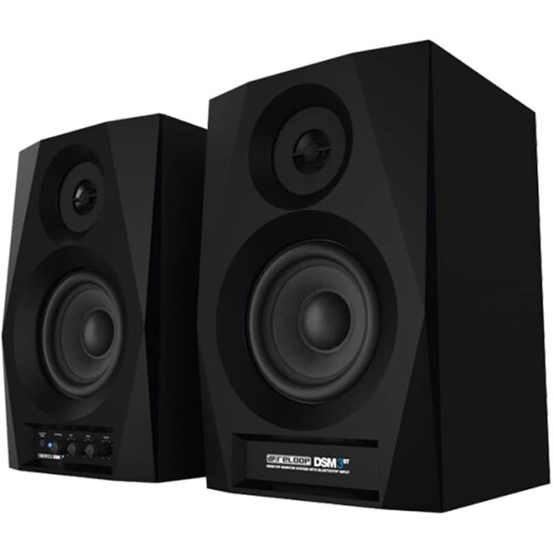 Reloop DSM-3 BT Smart Desktop Monitor System with Wireless Input (Pair) image 1