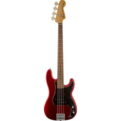 Fender Nate Mendel P Bass - Candy Apple Red w/ Rosewood Fingerboard image 4