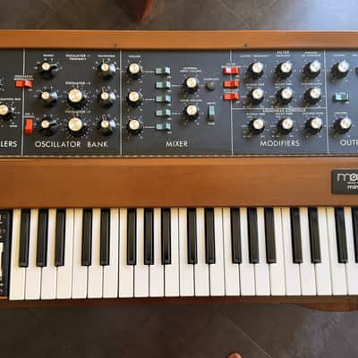 Moog 1975 Mini Moog Model D — Original Vintage — Serial #7796 1975 - wood image 16