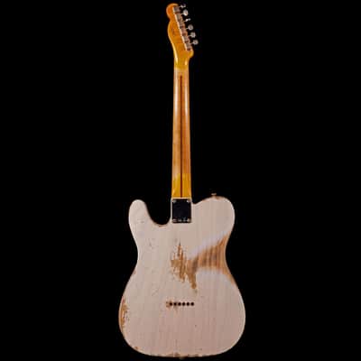 Fender Custom Shop 1952 Telecaster Heavy Relic Big U Aged White Blonde R108866 image 6